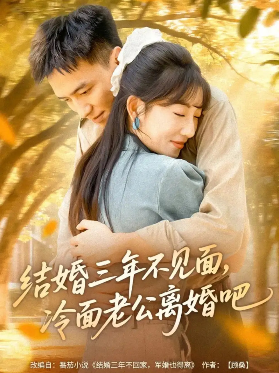结婚三年不见面,冷面老公离婚吧