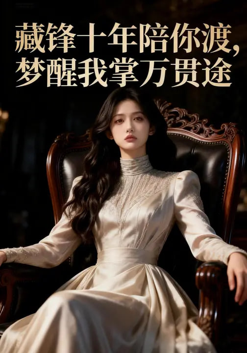 藏锋十年陪你渡，梦醒我掌万贯途