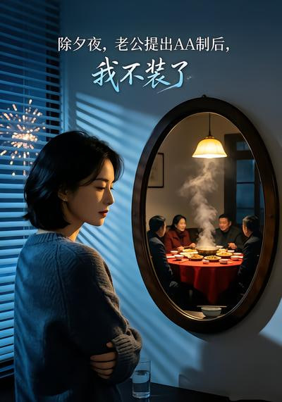 除夕夜，老公提出AA制后，我不装了