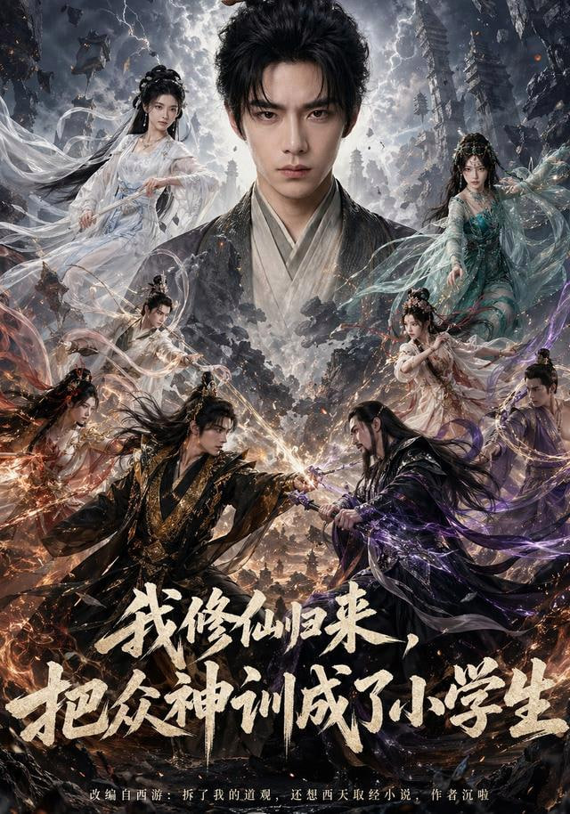 我修仙归来，把众神训成了小学生封面图