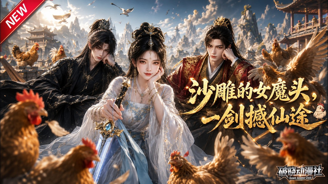 沙雕的女魔头，一剑撼仙途封面图