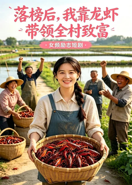 《落榜后,我靠龙虾带领全村致富》完整版免费在线观看