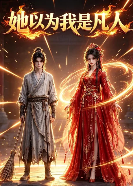 她以为我是凡人封面图