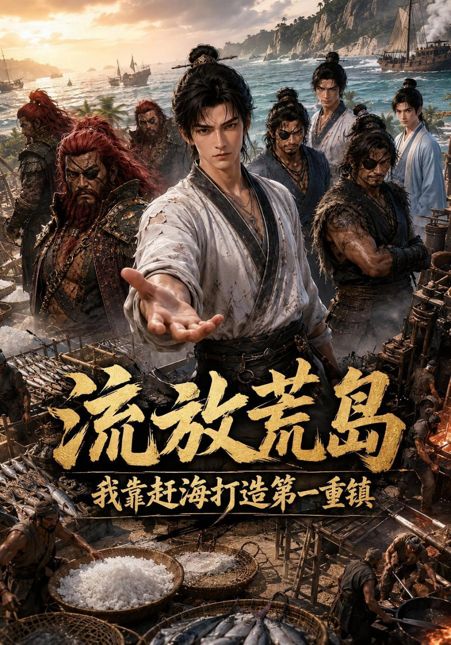 流放荒岛？我靠赶海打造第一重镇海报