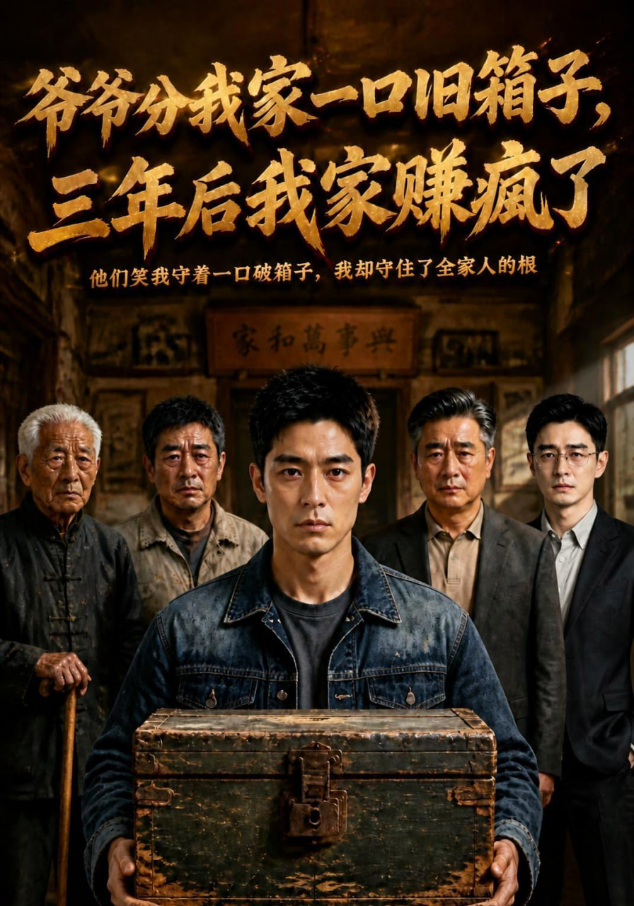 爷爷分我家一口旧箱子，三年后我家赚疯了