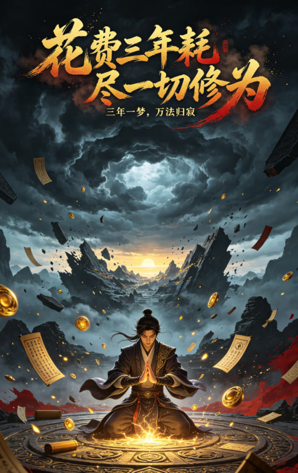 花费三年耗尽一切修为海报