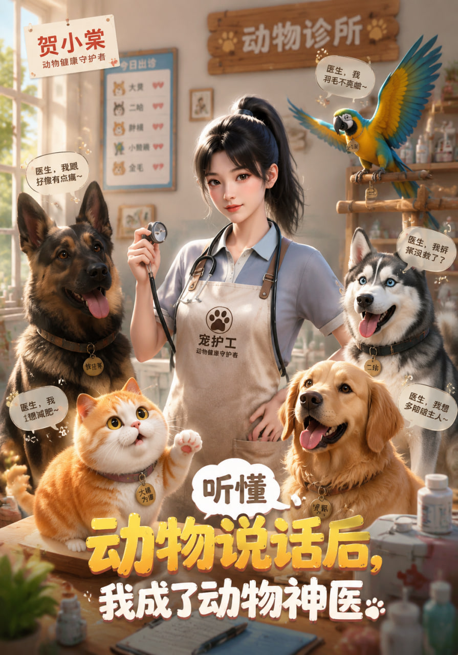 听懂动物说话后，我成了动物神医