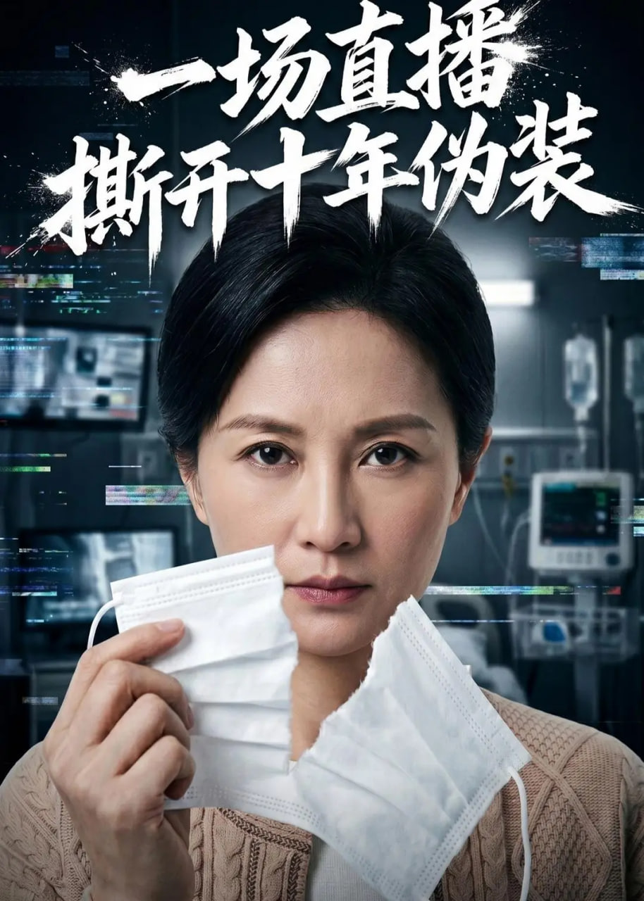 一场直播撕开十年伪装海报