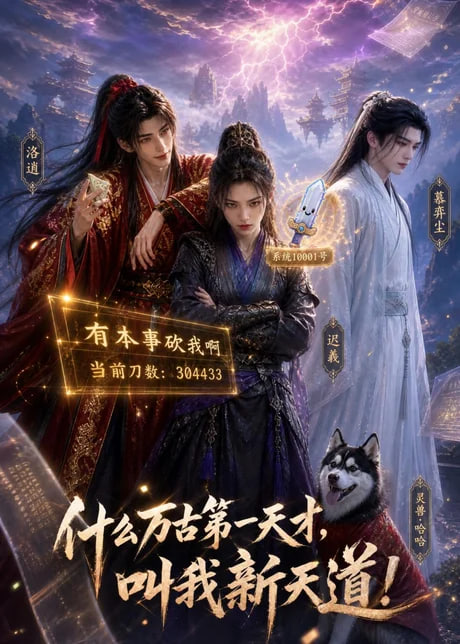 什么万古第一天才，叫我新天道！