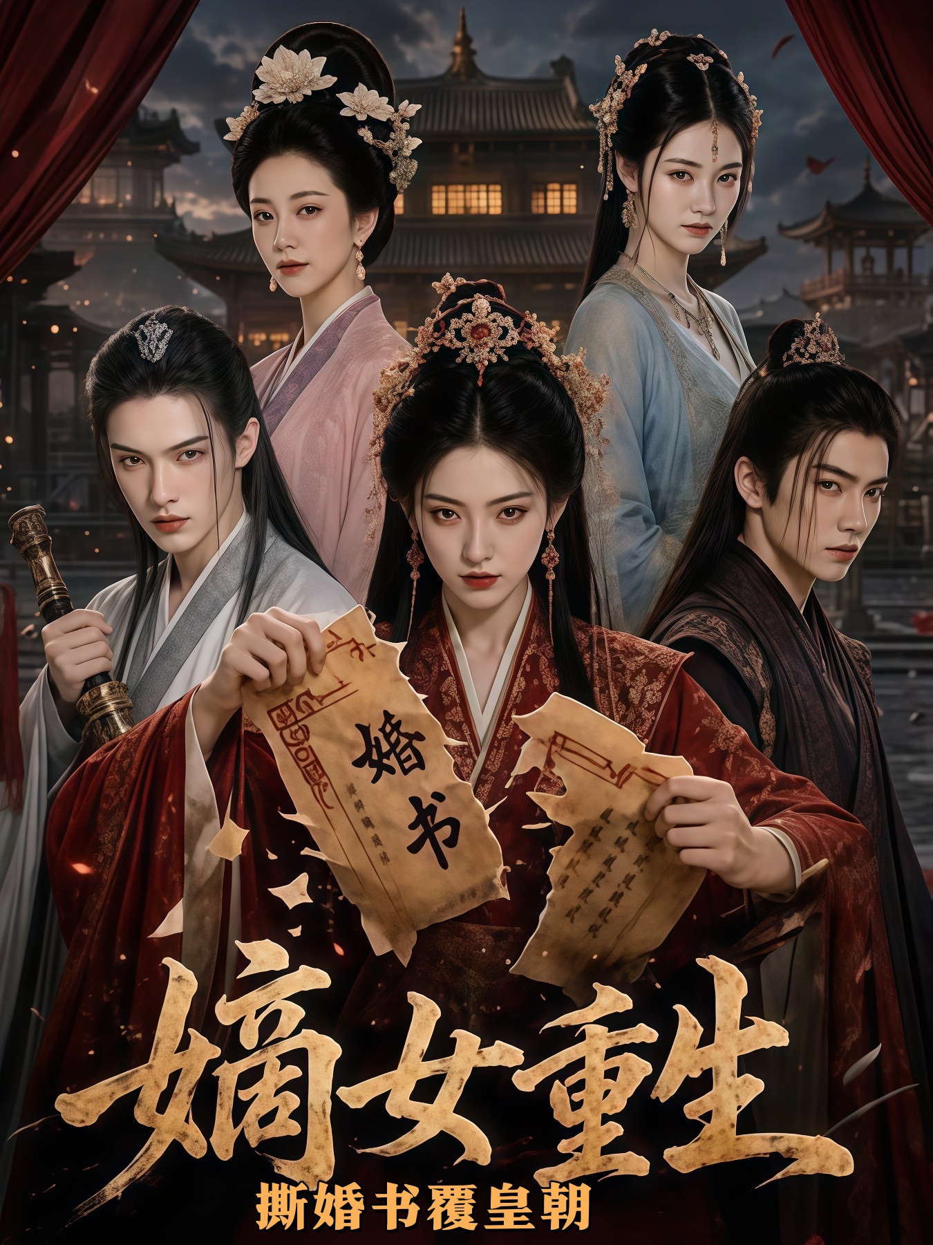 嫡女重生撕婚书覆皇朝