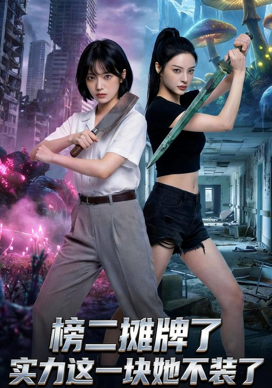 榜二摊牌了，实力这一块她不装了