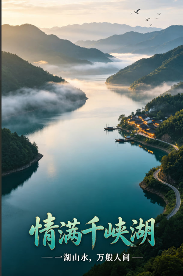 情满千峡湖封面图