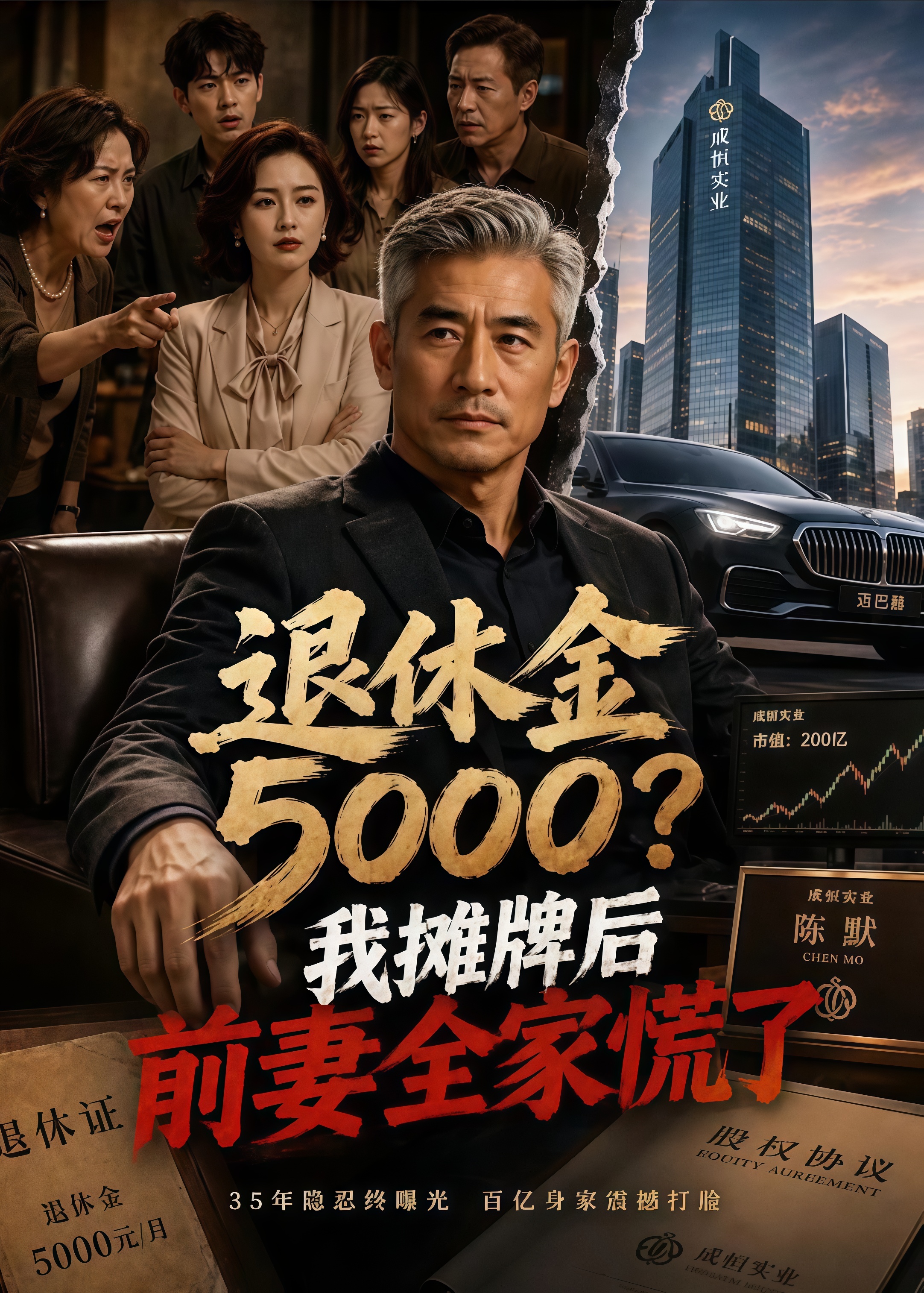 退休金 5000？我摊牌后前妻全家慌了封面图