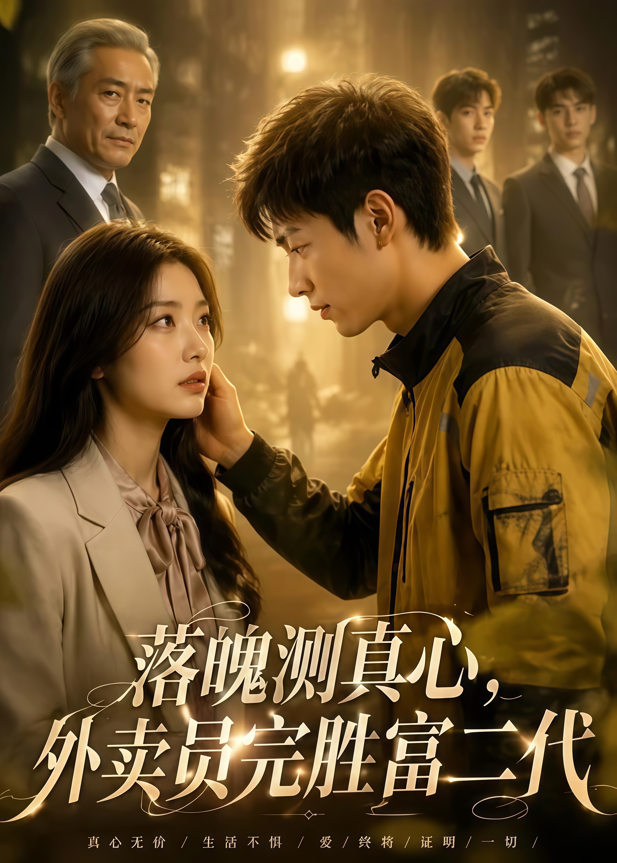 落魄测真心，外卖员完胜富二代封面图
