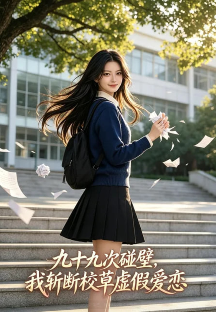 九十九次碰壁，我斩断校草虚假爱恋封面图