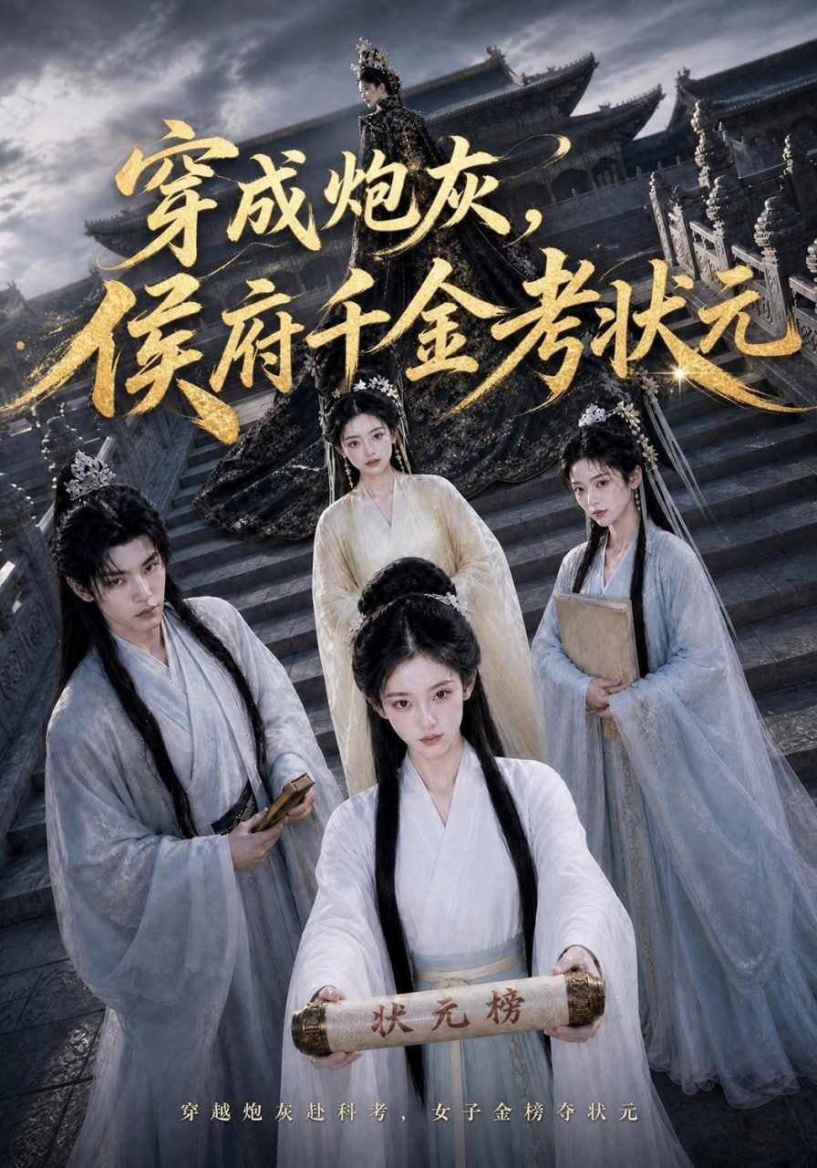 穿成炮灰，侯府千金考状元