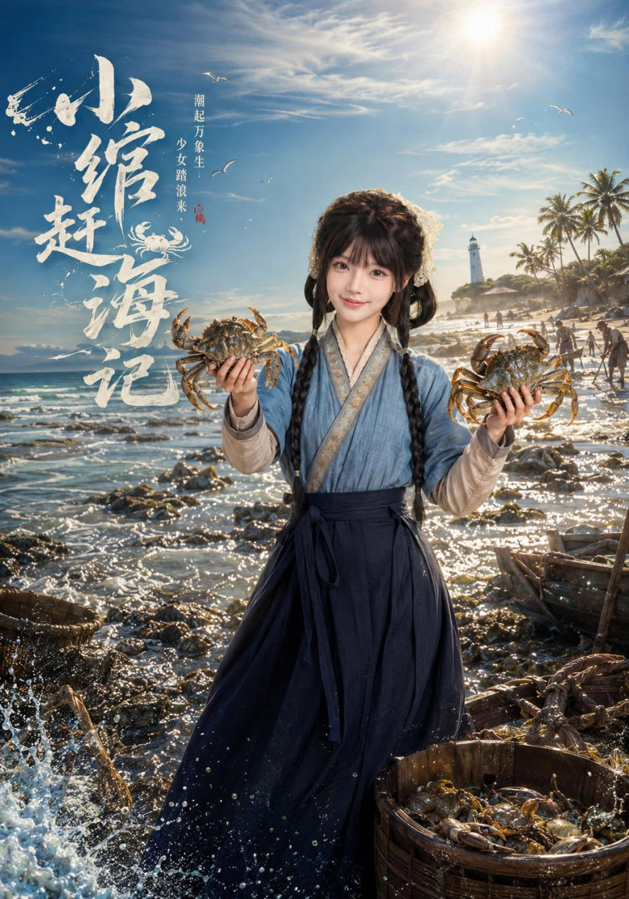 小绾赶海记