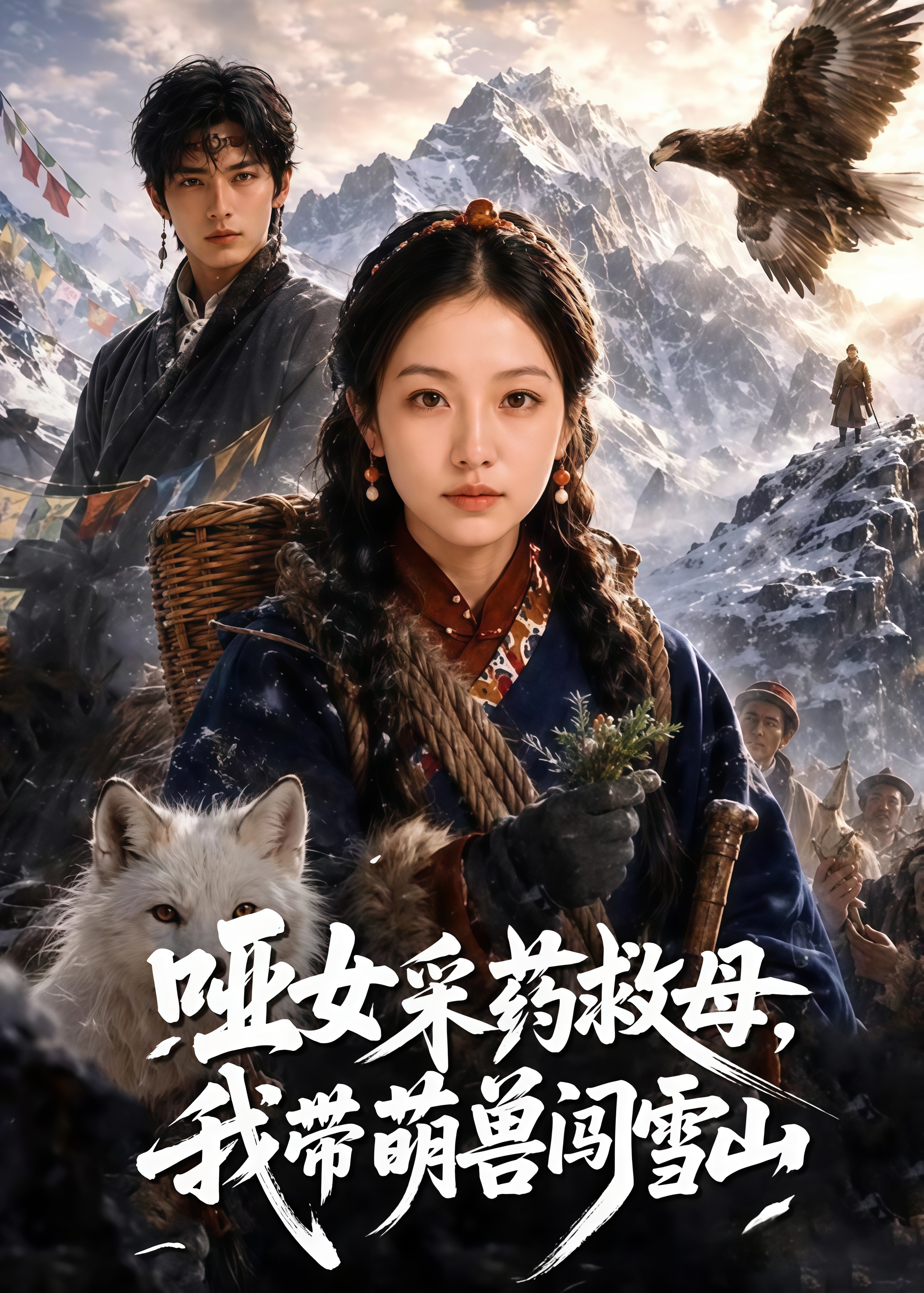 哑女采药救母，我带萌兽闯雪山