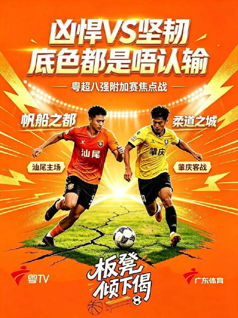 广东省城市足球超级联赛八强附加赛(第一回合)全场回放:汕尾VS肇庆