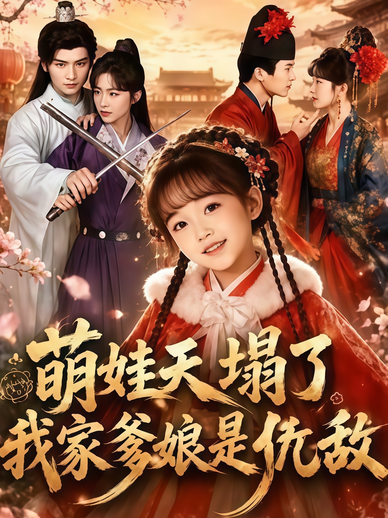 萌娃天塌了，我家爹娘是仇敌&枕边刺客，与我假婚谋天下