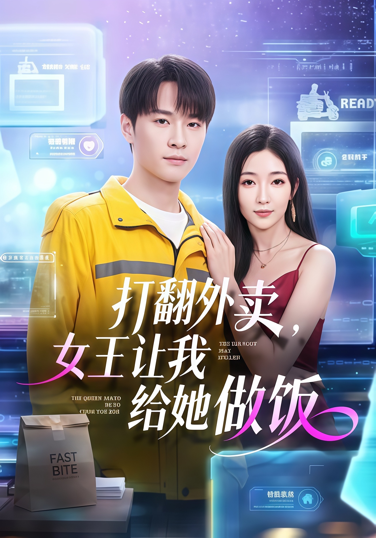 打翻外卖，女王让我给她做饭