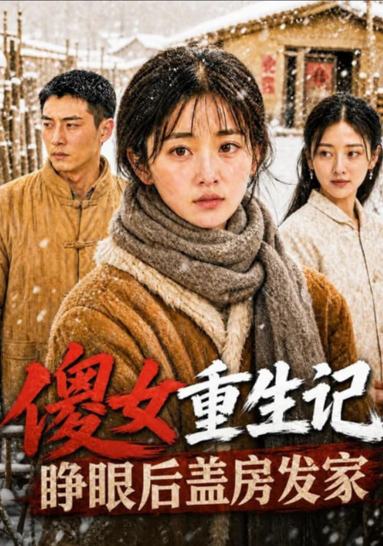 傻女重生记，睁眼后盖房发家