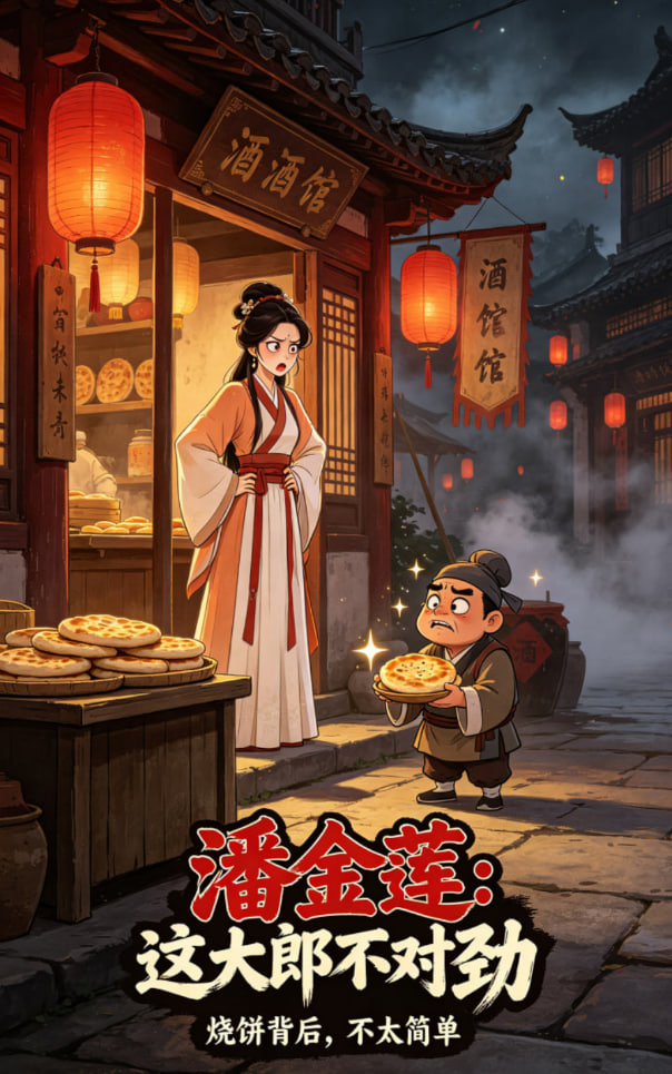 潘金莲：这大郎不对劲