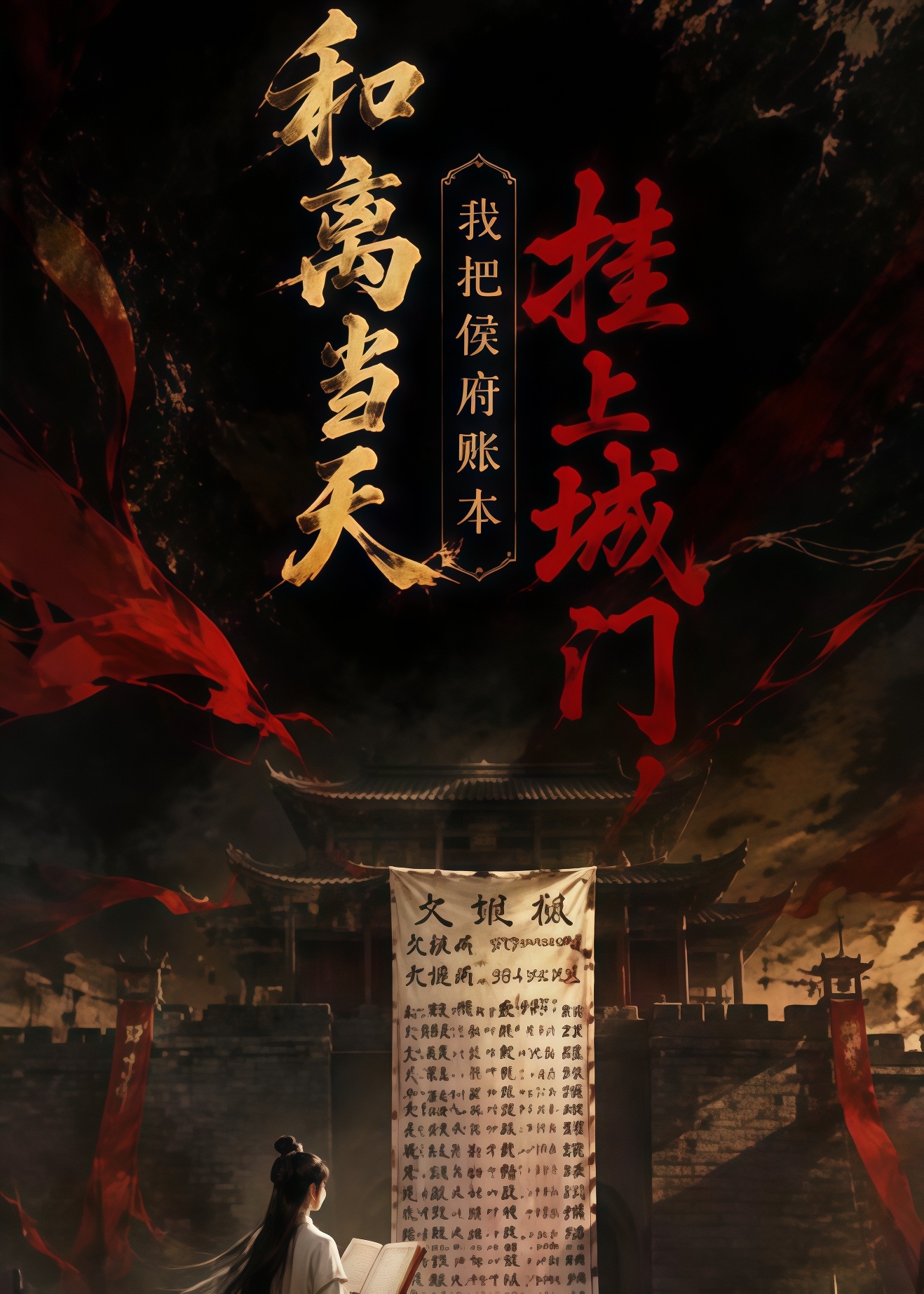 和离当天，我把侯府账本挂上城门