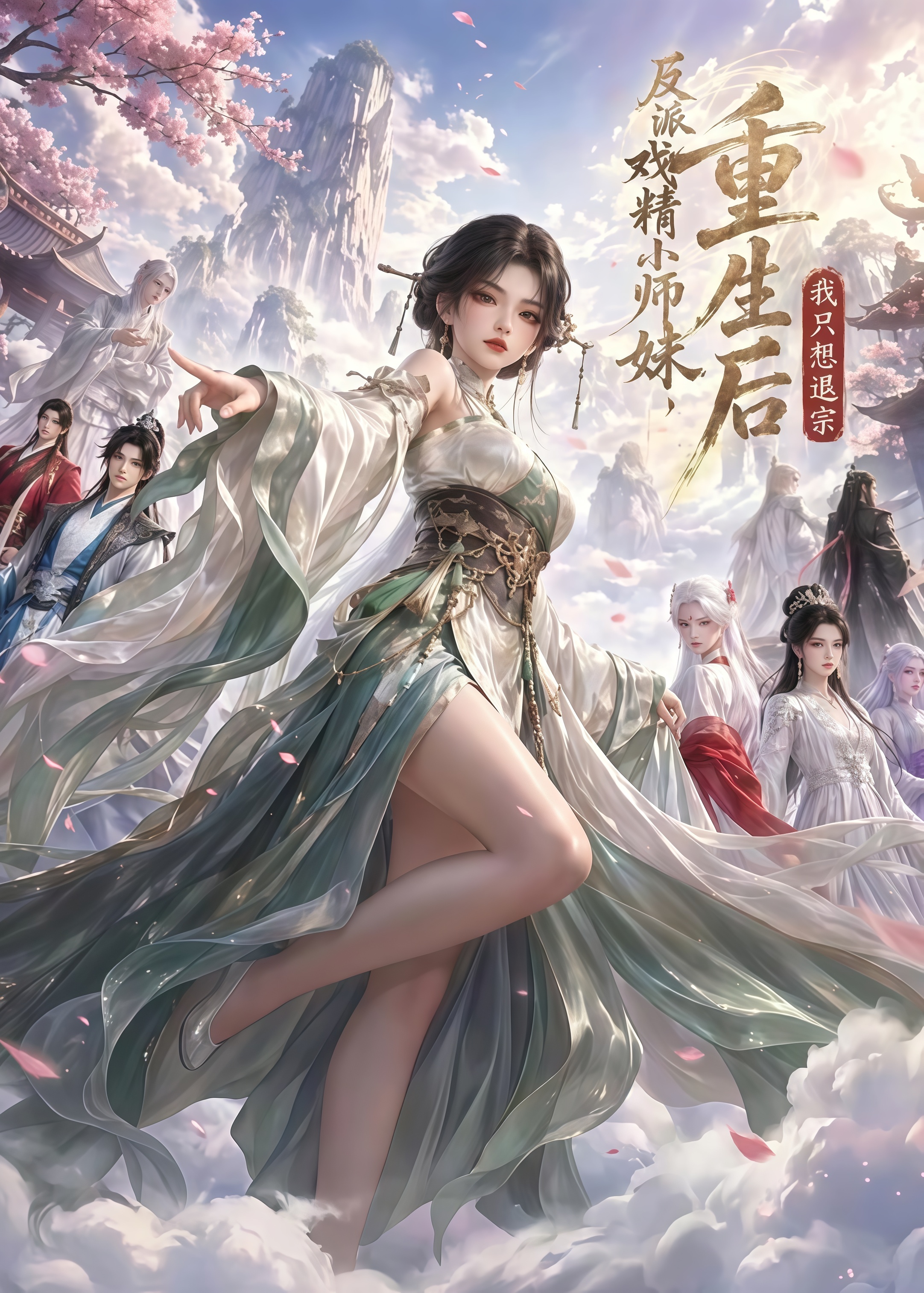 反派戏精小师妹，重生后我只想退宗封面图