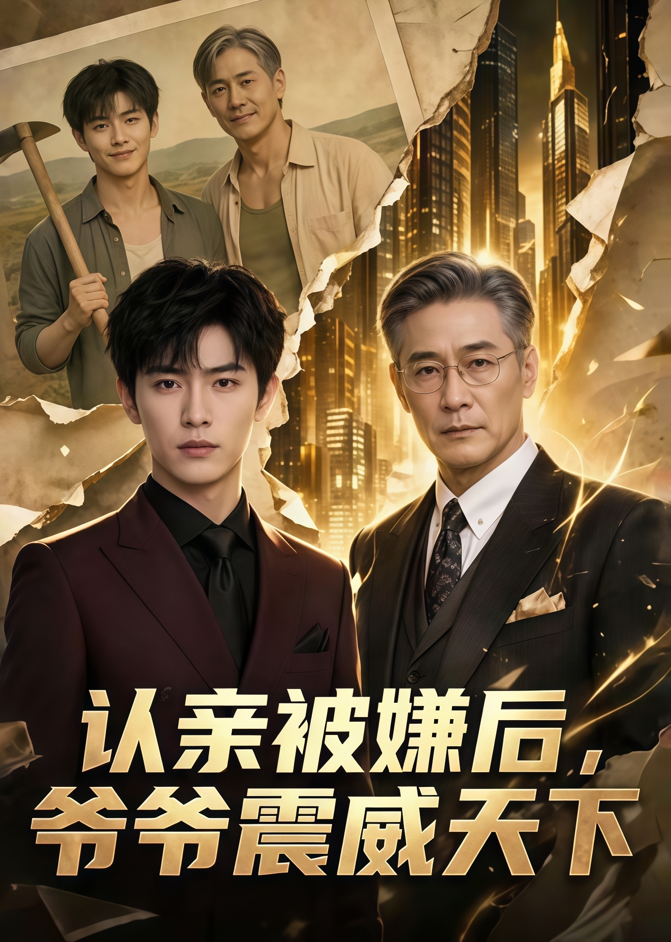 认亲被嫌后，爷爷威震天下