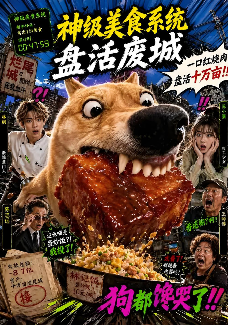 神级美食系统盘活废城