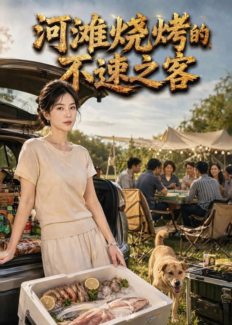 河滩烧烤的不速之客