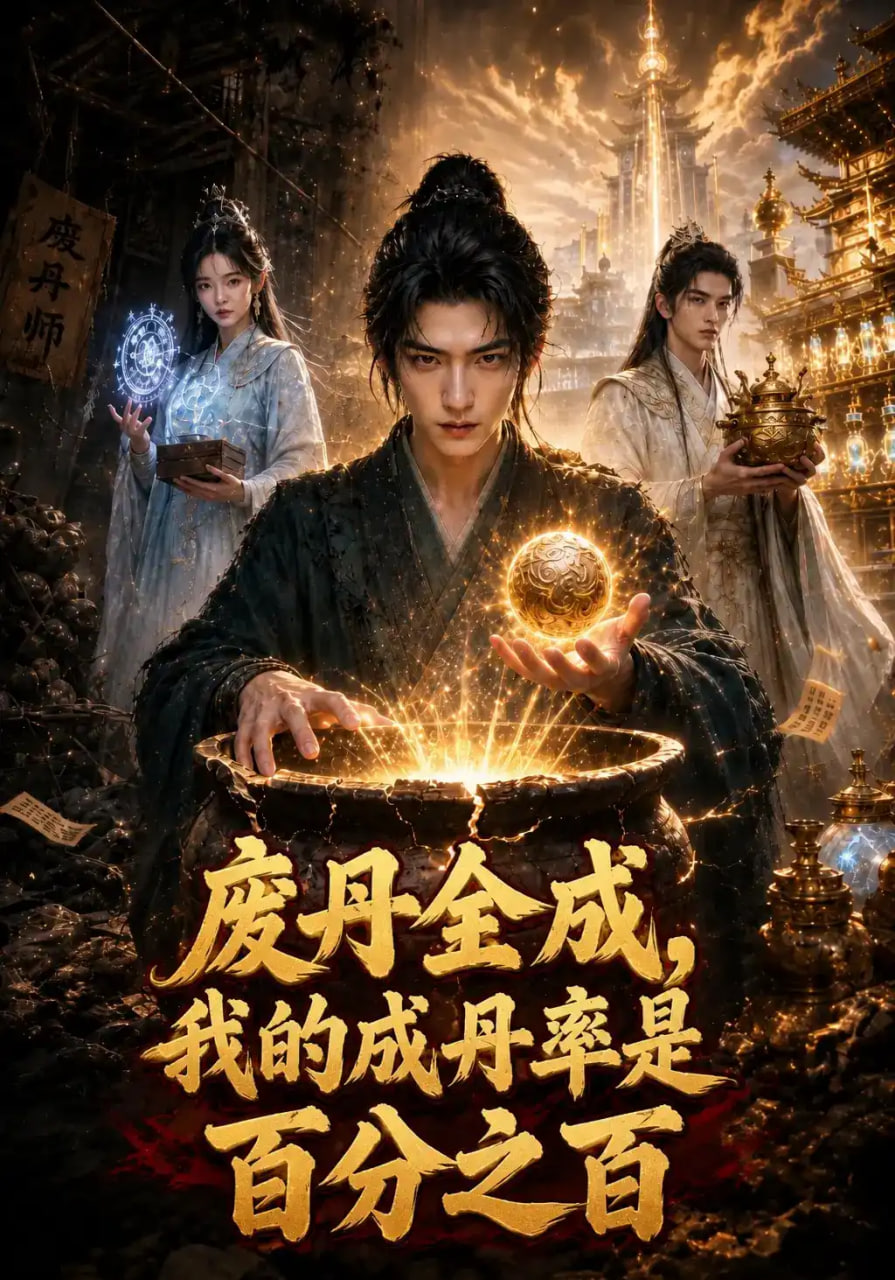 废丹全成，我的成丹率是百分之百