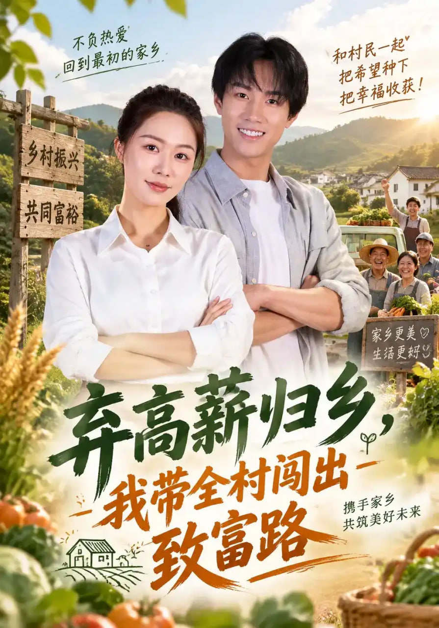弃高薪归乡，我带全村闯出致富路