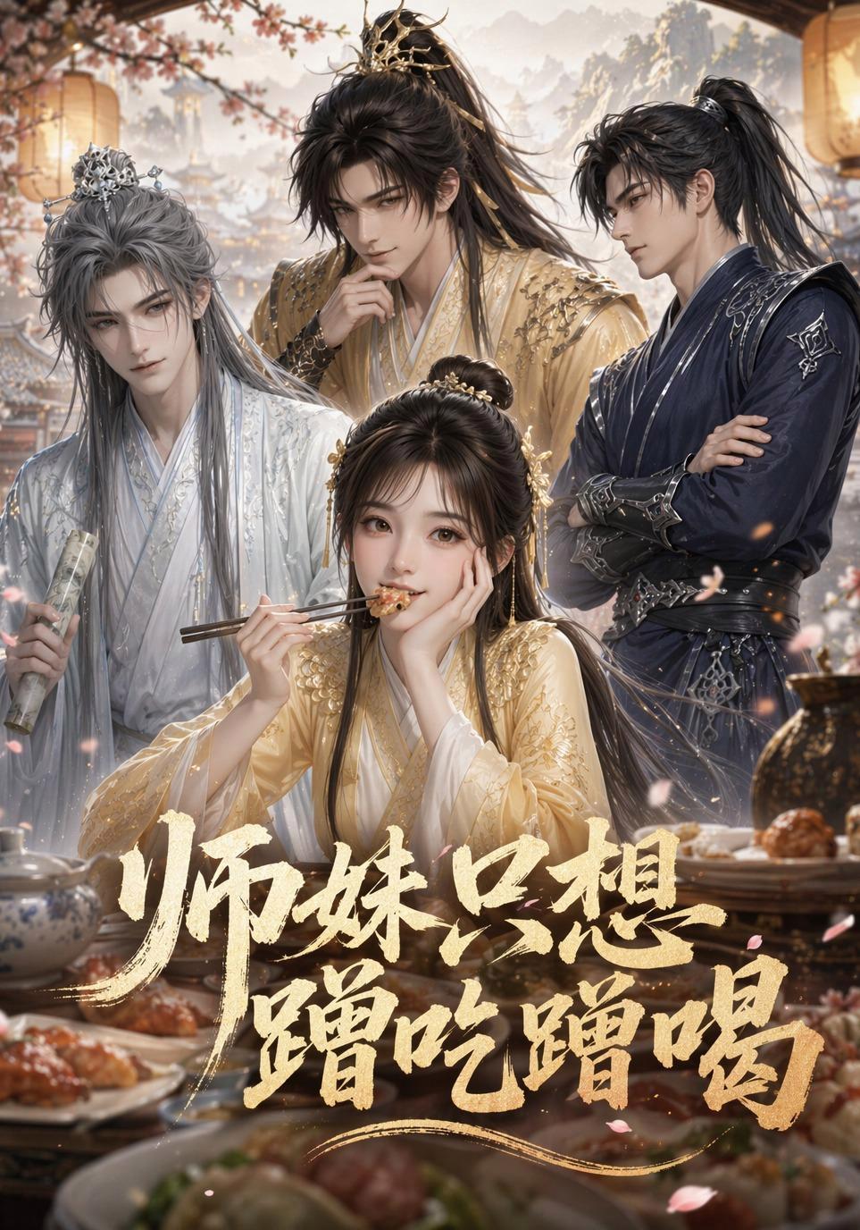 师妹只想蹭吃蹭喝 海报